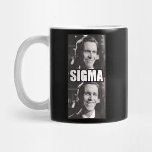 Chris Bale Sigma Male Smile meme Mug